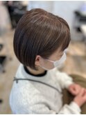 白髪ぼかしハイライトカラー