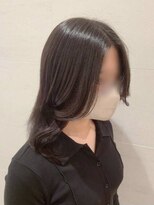 トイロ(toiro) レイヤーカットミルクティーベージュブリーチなしダブルカラー