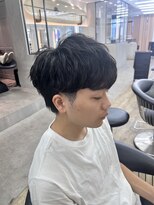 ロンドシエル 横浜(Lond ciel)&nbsp;men's/メンズ/スパイキーショート/フェード/ニュアンスパーマ