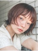 A BY WHO/小顔レイヤー/レイヤーボブ/ショートカット/韓国風