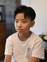 リム メンズヘア(LIM men's hair) 夏髪男の子フェザーショート【倉敷メンズカット/キッズカット】