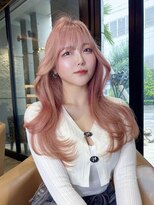 ヴォアソルヂェ オリエンタル(Voasorte ORIENTAL)&nbsp;【VoasorteORIENTAL】ゆるふわ韓国風ヘア ホワイトピンク