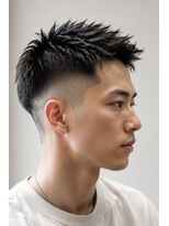 クレオ 片江店(CREO)&nbsp;ベリーショートフェード短髪メンズ