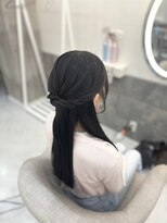 クラン 東心斎橋店(Clan)&nbsp;ハーフアップ