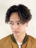 ルーメン 各務原(ROOO MEN)&nbsp;センターパート×縦落ちツイスパ