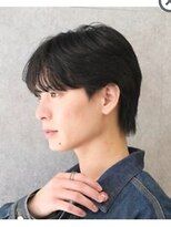 become men's hair 名駅EAST【10月3日 NEW OPEN(予定)】&nbsp;曲がるメンズ縮毛矯正×シースルーセンターパート/名古屋/名駅