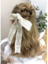 ジェミータ 横浜&nbsp;ハーフ団子【横浜ヘアセット/ヘアメイク】
