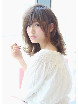 アミューズ(amu se) 【amu★se style】グレージュカラーで愛されミディアム☆