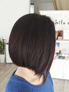 ホワイトスペース(whitespace) 清楚前下がり