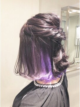 エイトヘアー(8 HAIR) インナーパープル