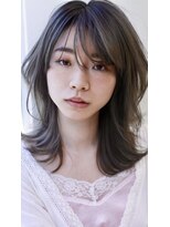 アッシュ 下北沢店(Ash) スモーキーカラー＆ミディアムレイヤー