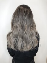 ナンバー(number+)&nbsp;20代30代ハイライトバレイヤージュブリーチ立体感透け感