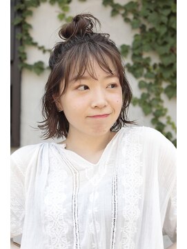 リガナッツ 池袋店(Riganuts) [riganuts 池袋]エアリーボブ　アレンジ