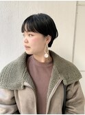 20代30代40代★大人かわいいマニッシュタイトな丸みショートボブ