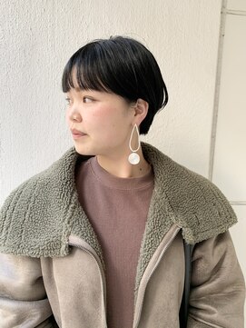 ミクマル(micmal) 20代30代40代★大人かわいいマニッシュタイトな丸みショートボブ