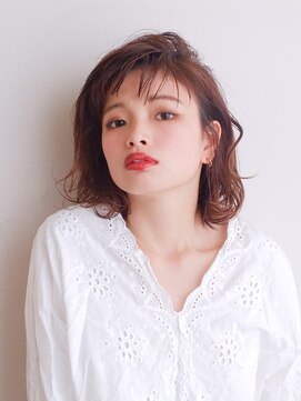 ムーン ティコブラーエ(moon tico brae) 前髪/イヤリングカラー/イメチェン/ラベンダーカラー/くびれ