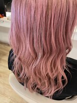 ステラ 久我店(stella)&nbsp;ペールピンク ミルクティーピンク ソバージュ/20代30代40代50代