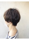 マッシュパーマ／春ヘアー