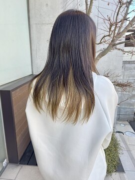 エム インターナショナル 春日部本店(EMU international) 白髪染めからのインナーカラー