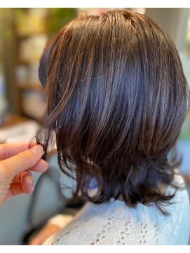 ハイライト 彦根店 ブリーチハイライト <白髪ぼかし> <彦根> <白髪染め>