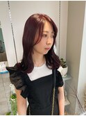 ピンクグレージュ
