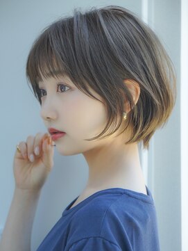 エインアンリー 表参道(AIN.ANLY.) 前髪あり大人小顔ショートボブ 30代40代50代【AIN.表参道】川原