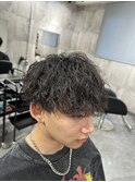 【波巻きツイストスパイラルパーマ×マッシュ】名古屋栄メンズ