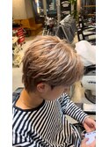 スペインカール/スパイキーショート/フェザーパーマ/刈り上げ