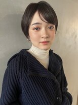 パーク(PARK)&nbsp;【PARK】ショートボブ×オリーブグレージュ