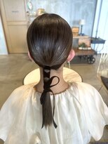 レーベン(Leben) 結婚式 タイトポニー ヘアセット