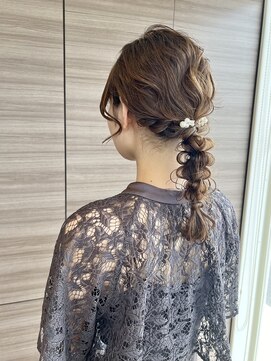 コアフィールドマサコ 北島店 編みおろしヘア