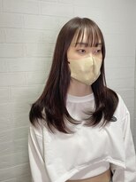 ヘアースペースブルーム プリュス 石橋店(HAIR SPACE BLOOM plus)&nbsp;石橋阪大前/髪質改善/ピンクブラウン/艶カラー/レイヤーカット