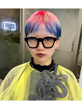 レコ 渋谷(LECO) ピンクブルールーツカラー