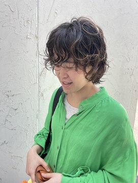 スウィープ(sweep) ショートウルフパーマ