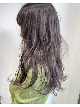 エルガ バイ コバルト(LGA by cobalt) 20代30代☆暗髪でも透明感♪グレージュ×毛先カール