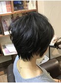 ショートボブ/ボブ/ミディアム/ヘアドネーション/レイヤーカット