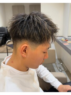 メンズバイココテラス 豊中(men's by cocoterace) ソフトツイスト/メンズパーマ/アップバング