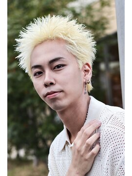 メンズサロン ゴールド 名古屋(GOALD) ハイトーンスパイキーショート