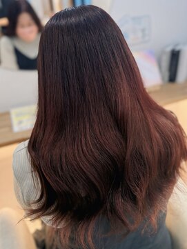 ラビスモア(Lovis moa) ピンクアッシュ/メルティカラー/似合わせカット/上尾/韓国