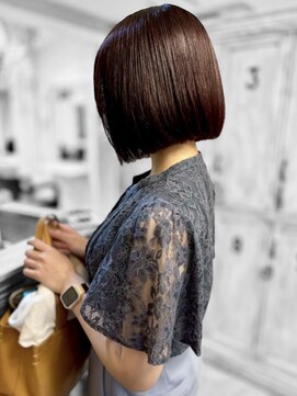 リープス(LEAPS) セミロングアンブレラカラーミニウルフショートウルフ前髪50代