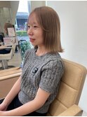Norn◇ミルクティーベージュ ブリーチカラー ハイトーンカラー