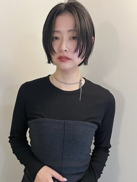 ユー セント(yew scent) ボブ×顔まわりレイヤー