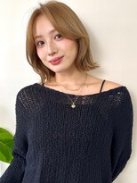 イヴォーク トーキョー(EVOKE TOKYO)&nbsp;かきあげ前髪カーテンバングレイヤーカットボブレイヤーカット