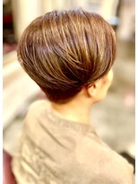 サーティエイト(38) ふんわり/丸み/ハンサムショート/髪質改善/白髪ぼかし/カラー/