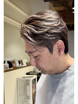 リフル 八王子(RIFULL) メンズパーマ　ツイスパ　波巻き　メンズバレイヤージュ