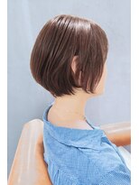 メモリーズ 水天宮前店(Memories)&nbsp;丸みショートボブくびれショート30代40代チョコレートブラウン