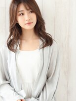 ブロッサム 東久留米店(Blossom)&nbsp;◎ミディアムレイヤーカット暗髪でも抜け感シースルーバング