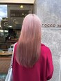 ナナバイロッカ(nana by rocca) ブリーチ2回ピンク