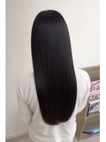 アトレ(atre)&nbsp;黒髪ロング×縮毛矯正