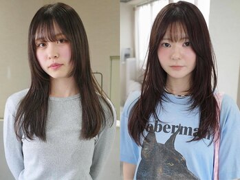 トナリ(tonari)の写真/骨格に合わせた前髪、顔周りで長さを変えずにイメージチェンジ♪厳選トリートメントでぷるんとした艶髪に＊